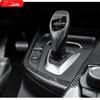 Padrão de fibra de carbono Painel de mudança de marchas de carro Lateral L Shape Strips Guarnição Interior para BMW 3 Serie 4 3gt F30 F31 F32 F34 F36