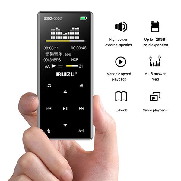 RUIZU Bluetooth MP3-плеер Портативный 