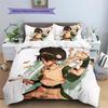 Toph Beifong  Pattern Bedding Quilt Set  Home Decoration  Gift (1 * duvet cover + 2 * pillowcase  without core)