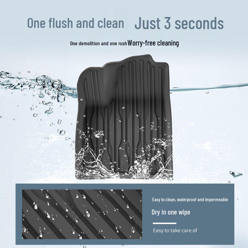 Eco-friendly TPE Floor and Seat Back Mats for 2024-2025 BYD Yuan UP, Including Trunk Mat