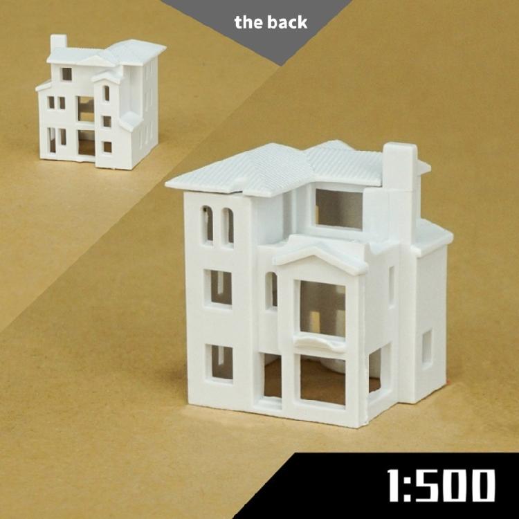 Scara N 1:500 de Vile Model Outland Casă Modernă Scenă Masă de Nisip Model de Clădire Grădină Micropaisaj Ornamente Decorațiuni