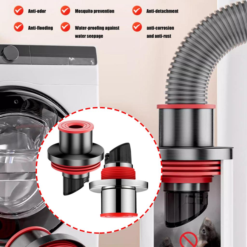 Sewer Pipe Seal Rings Sealing Cover Floor Drain Backflow Preventer Washer Drain Hose Seal Plug Easily To Install