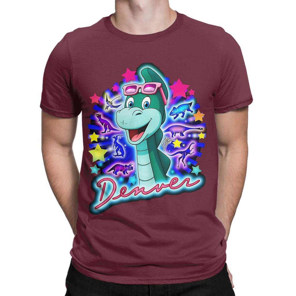 Denver The Last Dinosaur Funny 100 Cotton Tshirt Denver The Last Dinosaur Tees Tops For Unisex