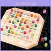 Sudoku Logic Wooden Puzzle Game Board Toy For Kids Brain Training And Learning