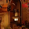 1:12 Dollhouses Living Room Wall Sconce Kid LED Wall Lamp Toy Furniture House Wall Lamp Dollhouses Furniture for Girl