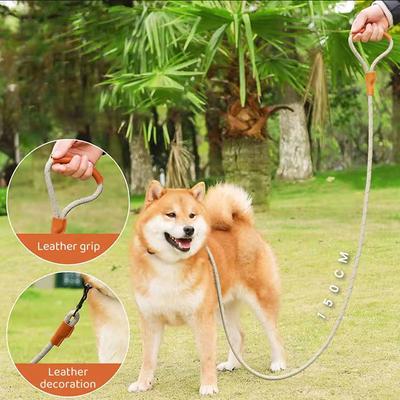 Evcil Hayvan Tasmaları Köpek Tasması Yansıtıcı Tasma Güçlü Köpek Tasması Küçük ve Orta Boy Köpekler İçin Yansıtıcı Rahat Dolgulu Sap