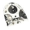 ZLIENSZUS Yin Yang Cat Rabbit Beanie Hat - Seamless Adult with Yin-Yang Symbol & Rabbit/Cat, Urban Style for Layered Outfits, Coffee Walks & Creative 