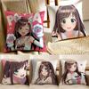 K-Kizuna A-Ai Cushion Cover Pillowcase Anti-Dustmite Living Room Sofa Decor Cushion Room