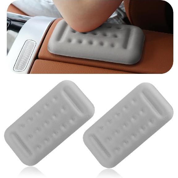 2 Car armrest elbow pad,Comfortable car armrest pad with memory foam cushion for arm support,Universal car door armrest pad, car interior