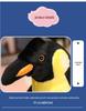 Penguin Plush Toy for Kids - Sleep Comfort Hug Pillow, Girls Doll, Birthday Gift