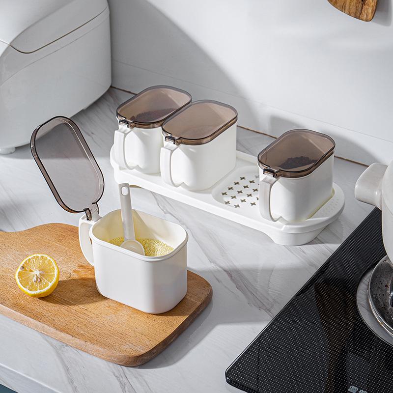 Visible Multi-Spec Kitchen Seasoning Set: Salt Shaker & Spice Jars