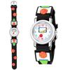 3D-geprägte Unisex-Sportuhr für Kinder – Basketball-Design, Perfekt für Schüler & Kindergarten-Geschenk