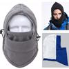 Herren Damen Wintersportmütze Warme Fleece- Sturmhaube Ski Fahrrad Vollgesichtsmaske Nackenschutz Kaltes Wetter