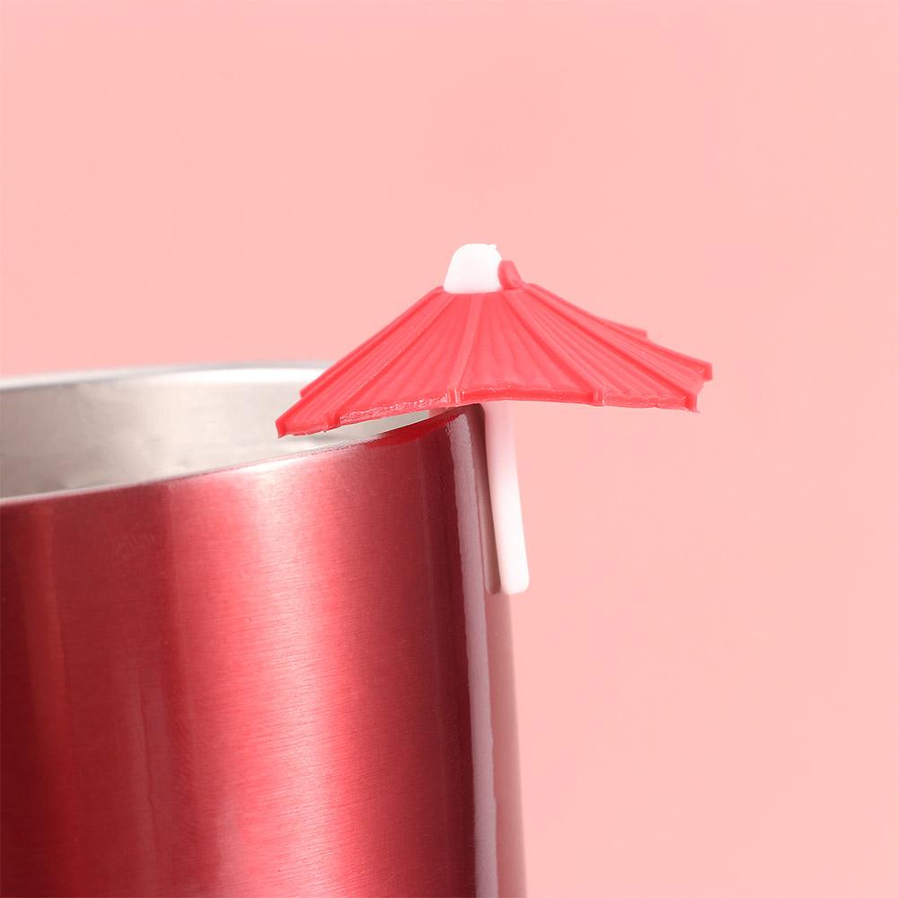 Buddy Umbrella Shape Party Supplies Sign Mark Tag Wine Glass Charm Cup Identification Cup Label
