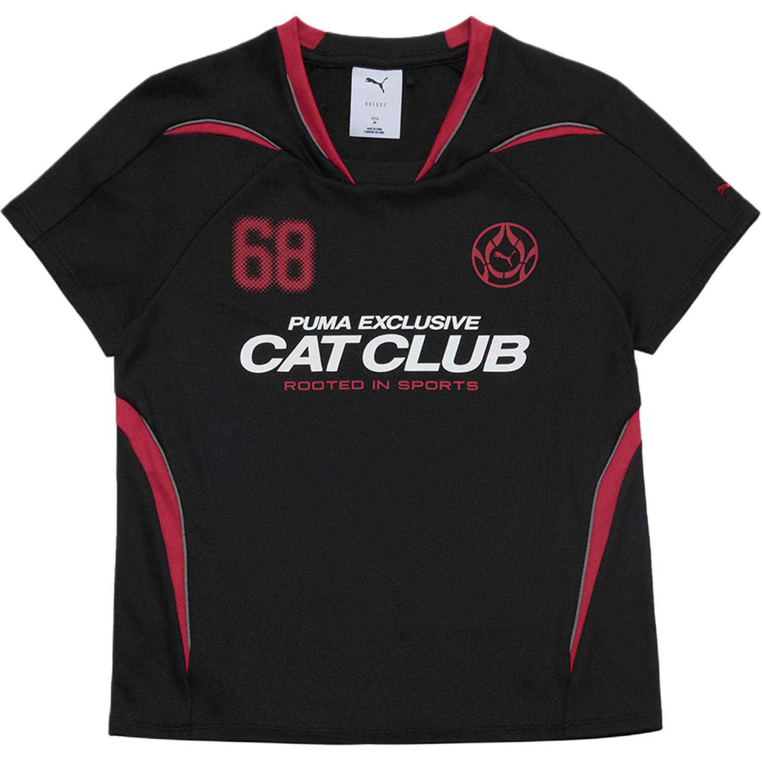 PUMA Future Cat T Shirt Unisex Black 636278-01 L
