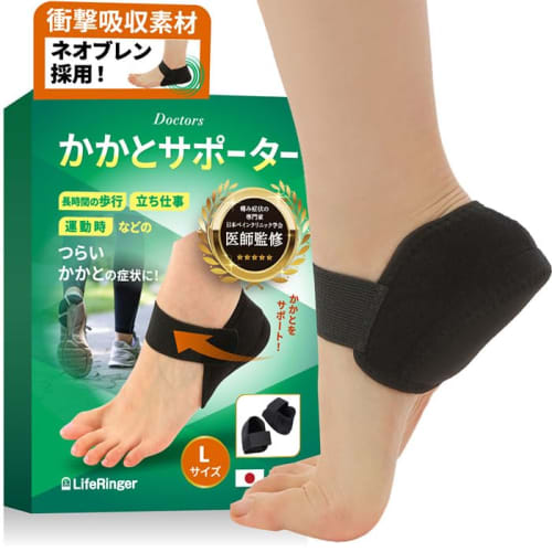 [Supervised by an Orthopedic Surgeon] Heel Support [Trusted Japanese Brand] Heel Protection, Sole Protection Pad [Made with Shock-Absorbing Neoprene]