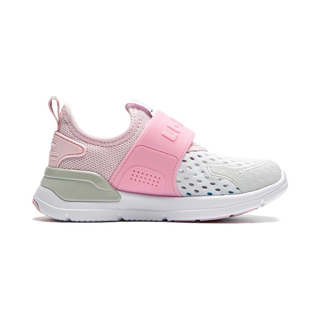 Li-Ning Cloud Low-Top Kids Casual Shoes Kids Casual Shoes White Pink YKNU040-14