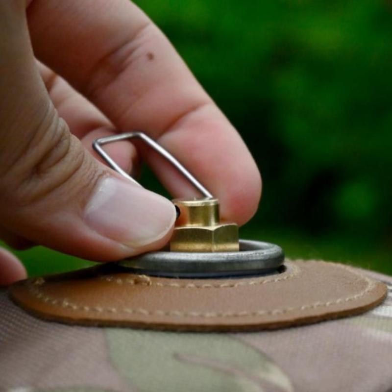 1Pcs Flat Anti-Leak Gas Tank Plug Liquefied Gas Connection-Line Blocking Cap for Outdoor Camping Stove Safety Accessory