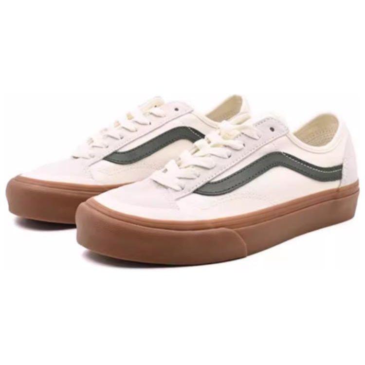 Vans Style 136 Decon VR3 SF Comfortable Low-Top Skate Shoes Unisex Sneakers White VN0A4BX9BOM