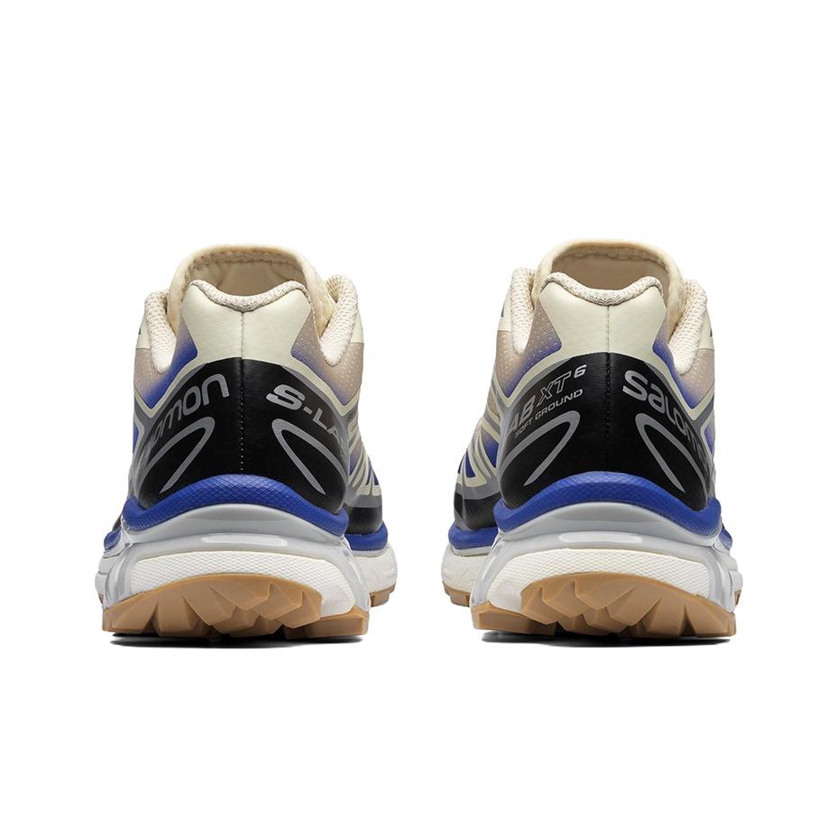 Salomon XT-6 Skyline Bleached Sand Dazzling Blue Unisex Sneakers White Black L41630000