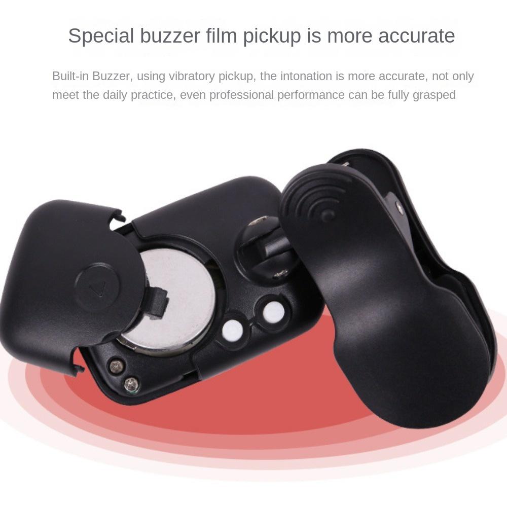 ET05V Electronic Tuner Portable Clip-on Tuner Musical Instrument Cello Clip-on Tuner  Bass Violin