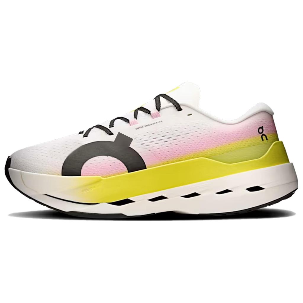 ON Cloudboom Max Lime Raspberry Women Sneakers Yellow 3WF30184229