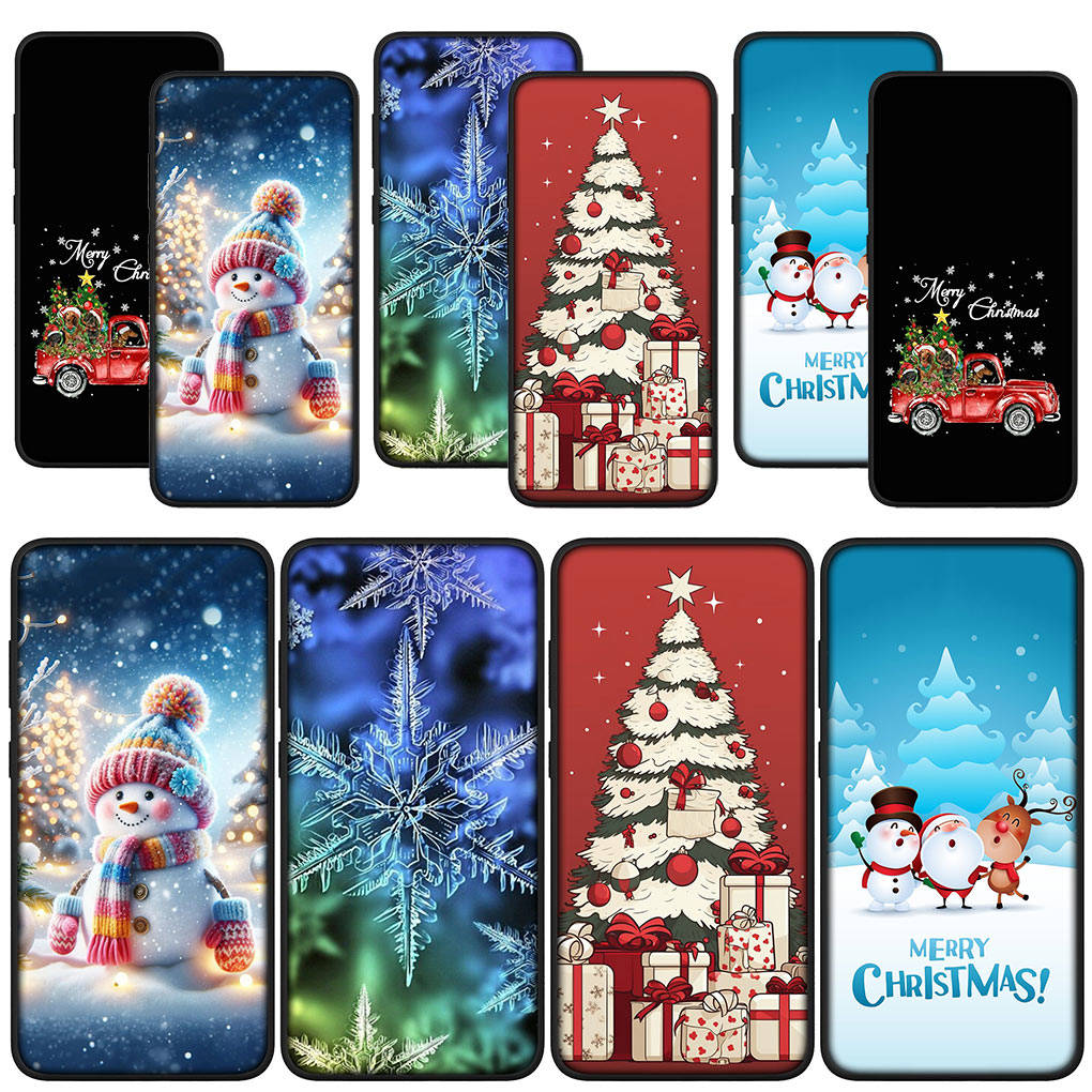 

for Samsung Galaxy S24 S23 iPhone 15 14 Xiaomi Redmi Note 13 12 11 Pro Max X 8 7 9 10 XR A05 OPPO A15 Huawei Phone Case Deer Gift Merry Christmas Tree