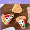 Plush Charming Pizza Toy Keychain Cute Cheese Accessory Perfect For Gifts