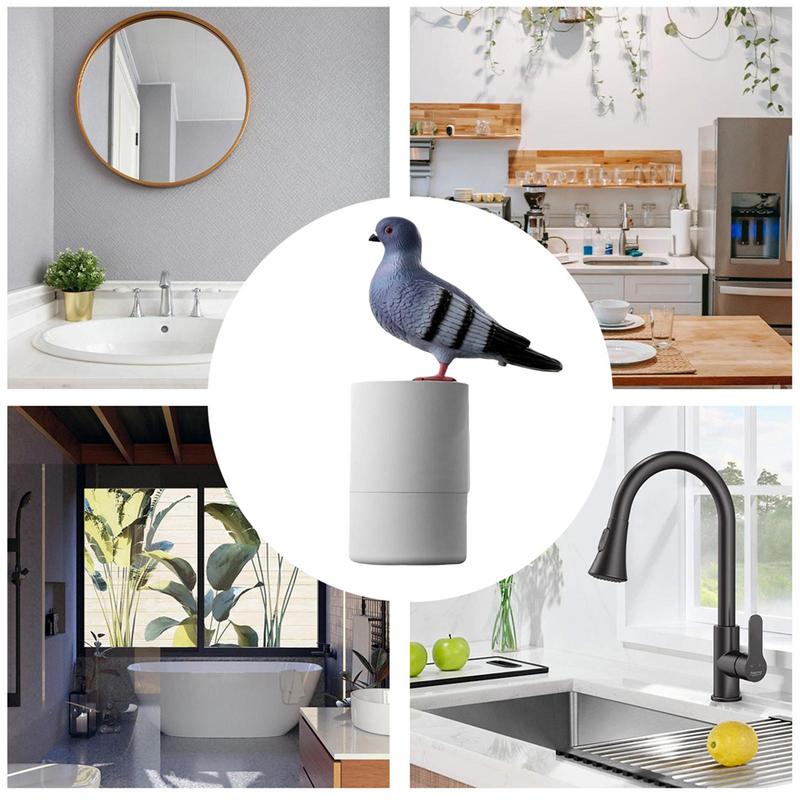 Dispenser de săpun în formă de porumbei, dozator automat de spumă cu inducție, dozator de săpun fără atingere, pompe inteligente pentru săpun de mână