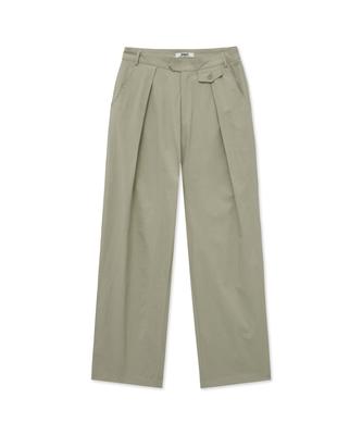 THE SATURDAY EVENING POST One-Tuck Tailored Trousers_Beige