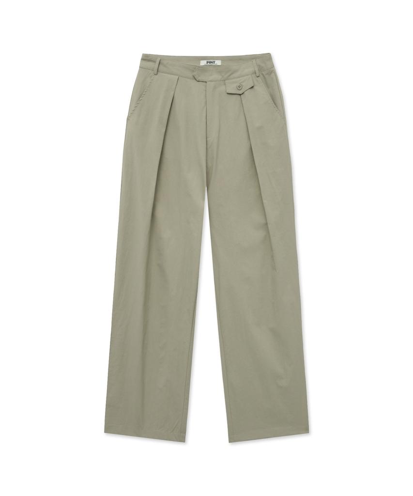 THE SATURDAY EVENING POST One-Tuck Tailored Trousers_Beige