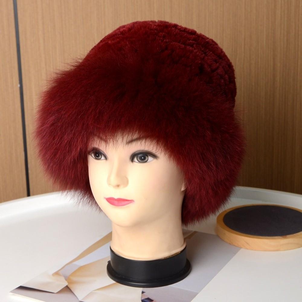 Fluffy Plush Fluffy Fur Bucket Hat Thick Warm Plush Fisherman Hat Plush Bucket Hat Daily Wear