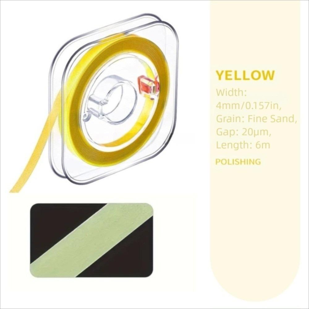 Portable Colored Rolled Molar Strips 20/30/50um Dental Tool Gifts Tooth Finishing Strip