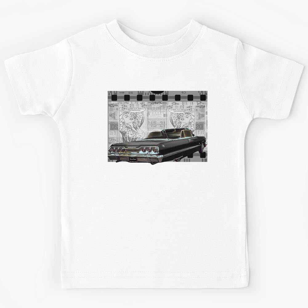 Vintage Retro Lowrider Flashback Kids T-Shirt 110