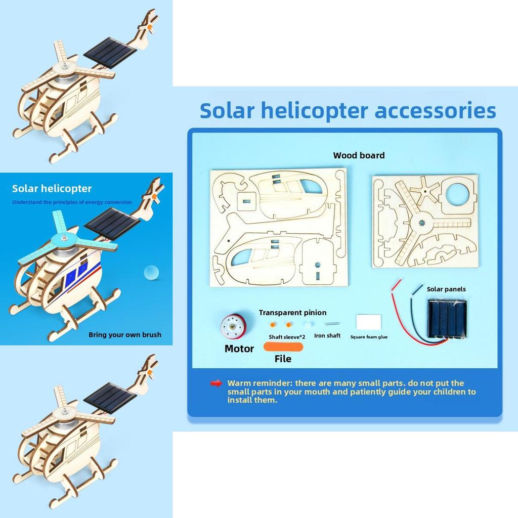 Science Experiment Diy Solar Powered Airplane Stem Educational Kit For Children