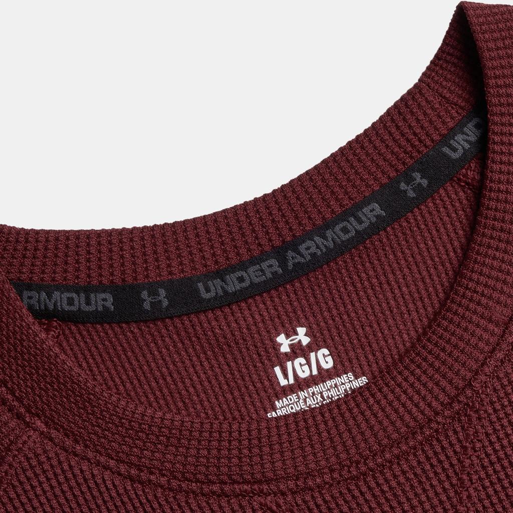Under Armour Ef Waffle Sports Leisure Brand Logo Comfortable Breathable T-Shirt Men Tops 6014340-625