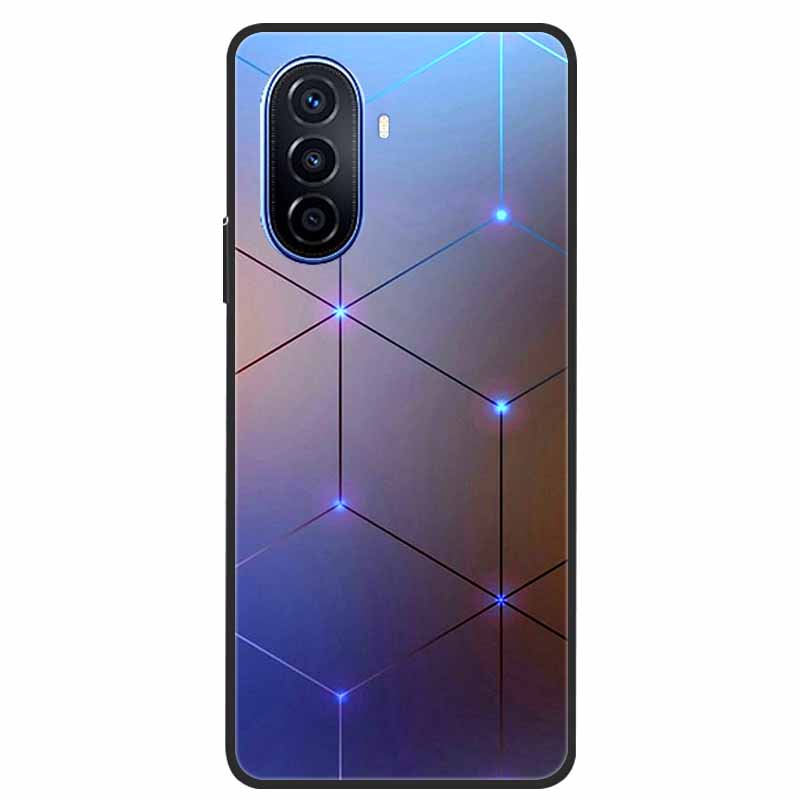 For Huawei Nova Y70 Plus Case Wolf Black Silicone Soft Phone Case For Huawei Nova Y70 Back Cover Case NovaY70 Y 70 Funda Coque