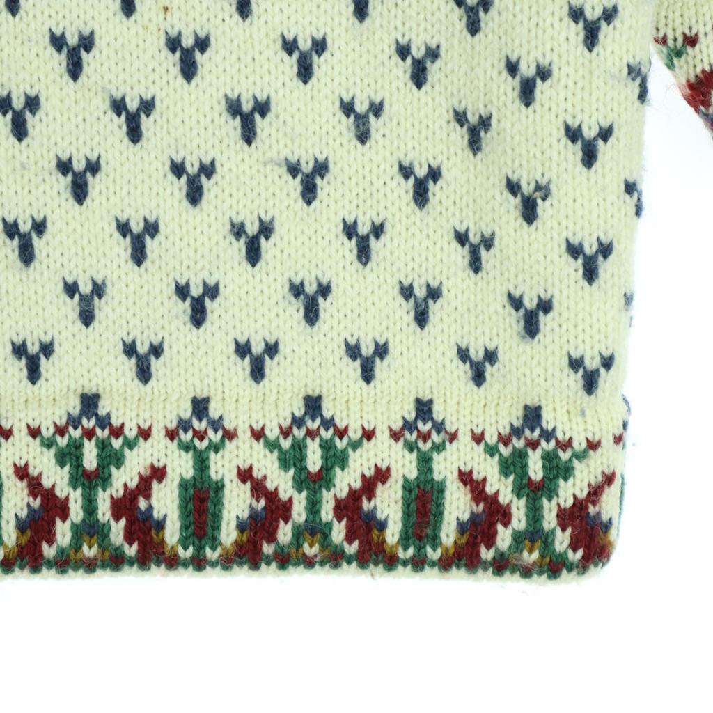 Norstrikk Made In Norway Fair Isle Pattern Metal Hook Cardigan M Nordic Men's Used