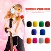 50-10pcs Practical Microphone Foam Colorful Mic Sponge Cover Professional Studio Windscreen Mic Cap Music Speaker Cover