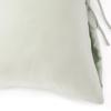 Francfranc Slim Ribbon Pillowcase, CICA-processed, Light Green, 70cm X 50cm, Rayon, Soft and Smooth, Bedding