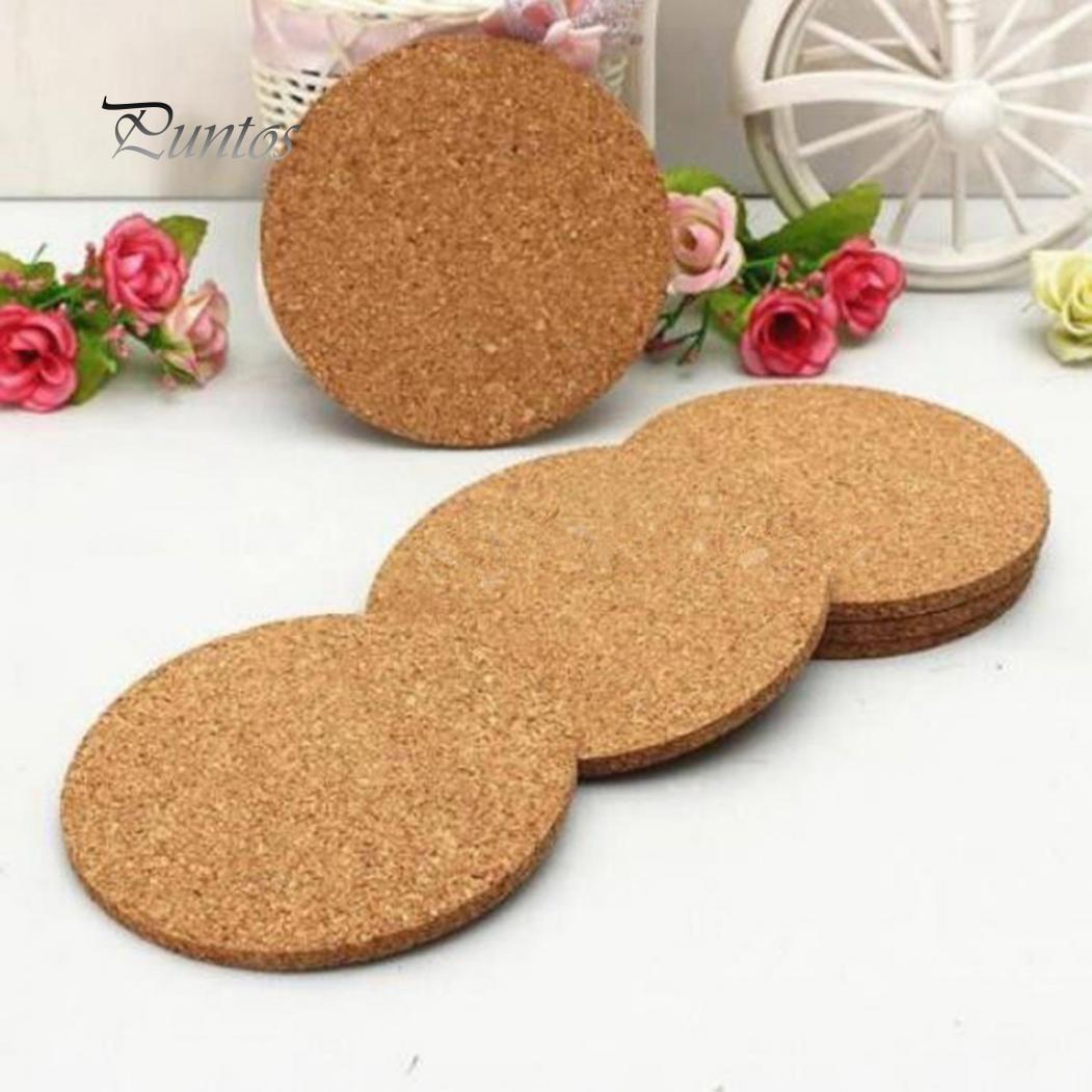 

Пробкові підставки для напоїв. Простий килимок для чашок для вина. Чай. Ремесло