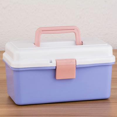 Portable Medicine Container Medicina Organizador Pill Case Double Snack Storage Box Plastic Wrap Finishing Small Baina