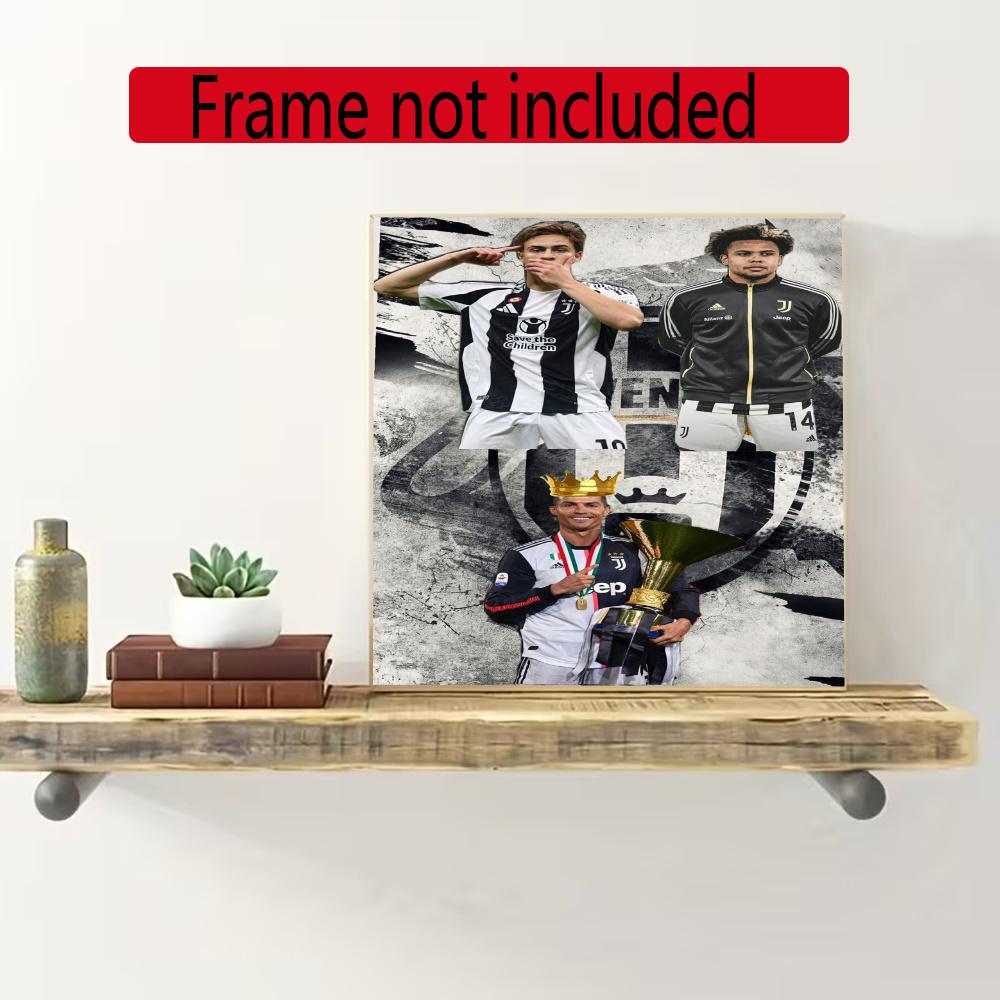 Juventus 5D Diamond Painting Round Diamond Rhinestones Mosaic Diamond Embroidery Wall Paintings Rhinestones Gift Frameless