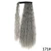 MERISIHAIR Women Long Straight Wrap Around Ponytail Synthetic Fiber Long Straight Wavy Hair Extensions Daily Wear