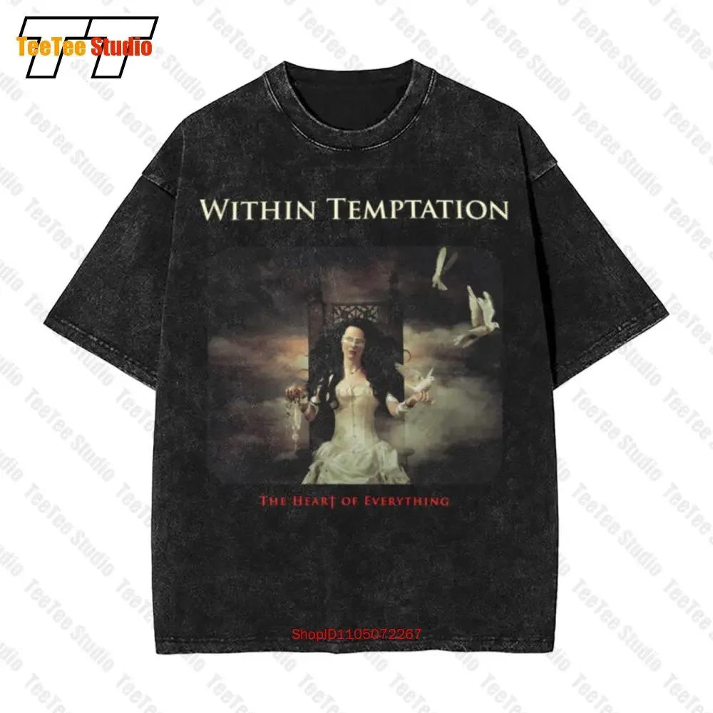 Within Temptation Heart Of Everything Vintage Oversized TShirt DJ S