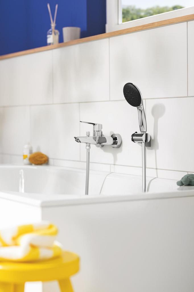 Mitigeur Bain / Douche Start - GROHE - 24206002 - Inverseur automatique - Mousseur économique - Chromé