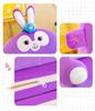Cartoon Folding Kids' Sofa: Multifunctional Baby Seat & Kindergarten Stool