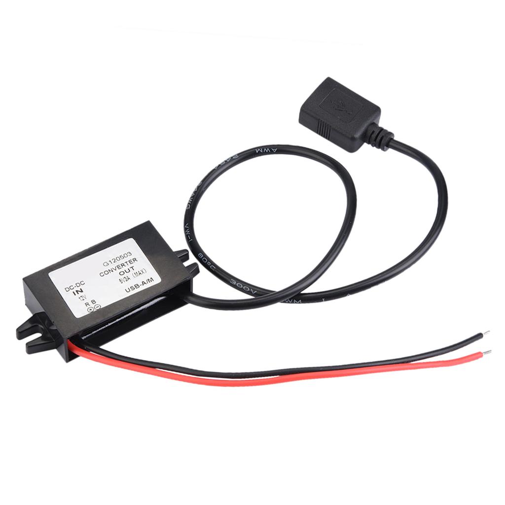 5V 3A USB Converter Power Supply Module Waterproof and Dustproof Protector for LED Screen MP3 MP4