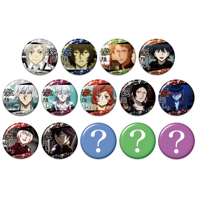 

Bungo Stray Dogs Gekioshi Коллекция значков vol.14 50 штук в 1 коробке