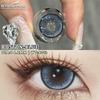Eyeshare 2PCS New Fashion Color Contact Lenses Blue Glasses Lenses Brown Natural Beauty Lenses Green Fashion Lenses